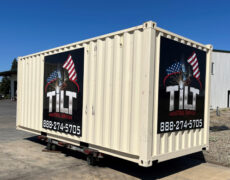 Tilt Industrial Services cargo container