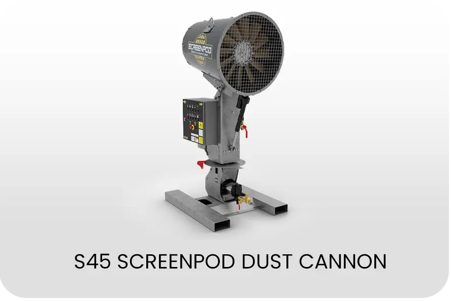 S45 ScreenPod Dust Cannon