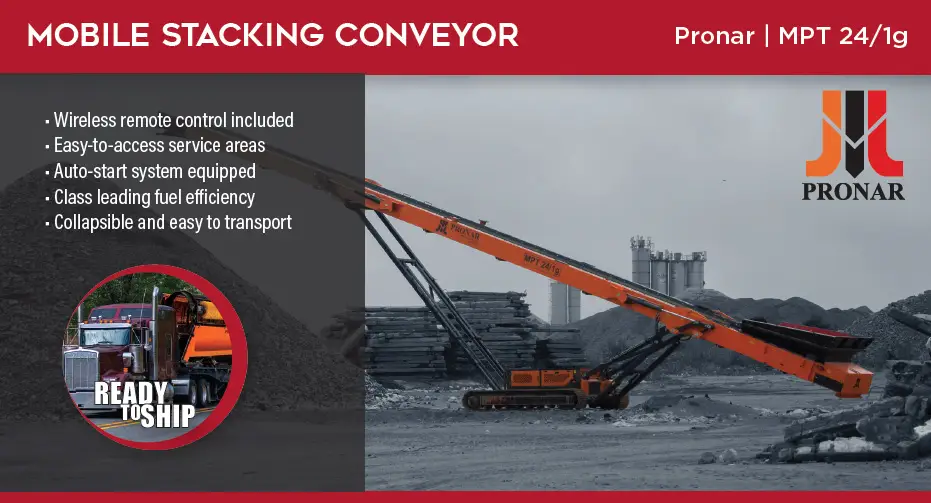 Mobile Stacking Conveyor