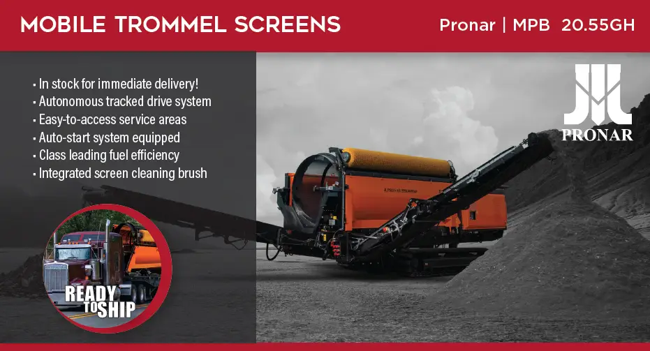 20.55GH Trommel Screens